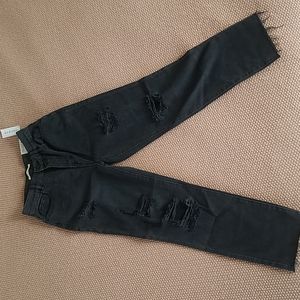 Pac Sun High Rise Straight Jeans